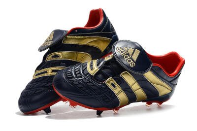 Adidas Predator Accelerator Electricity FG Firm Ground Soccer Cleats - Blue/Gold/Red