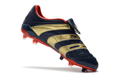 Adidas Predator Accelerator Electricity FG Firm Ground Soccer Cleats - Blue/Gold/Red