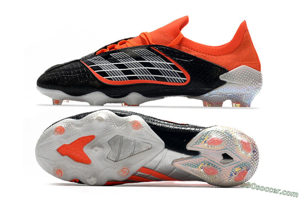Adidas Predator Archive Limited Edition FG Firm Ground Soccer Cleats - Black/White/Red 0