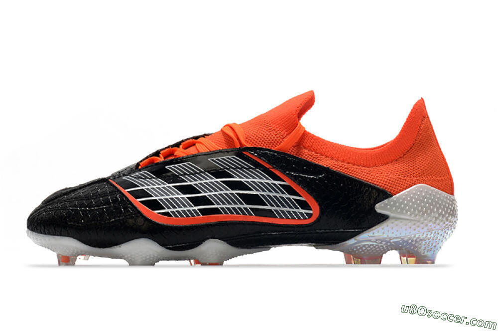 Adidas Predator Archive Limited Edition FG Firm Ground Soccer Cleats - Black/White/Red 2