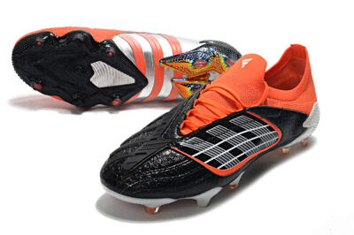 Adidas Predator Archive Limited Edition FG Firm Ground Soccer Cleats - Black/White/Red