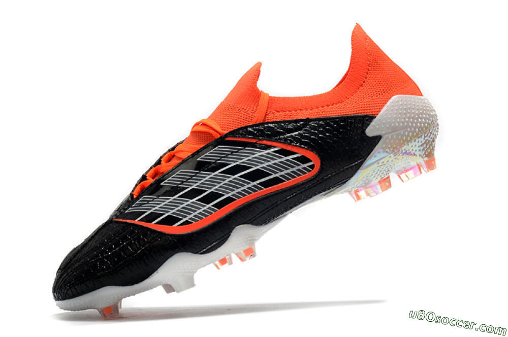 Adidas Predator Archive Limited Edition FG Firm Ground Soccer Cleats - Black/White/Red 5