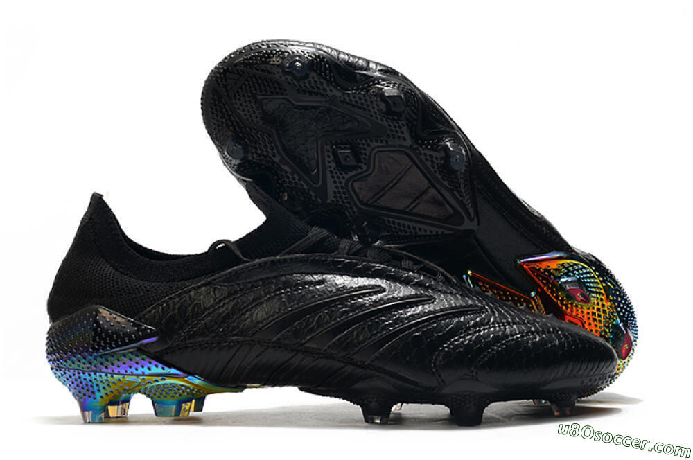Adidas Predator Archive Limited Edition FG Firm Ground Soccer Cleats - Black/Gold 1