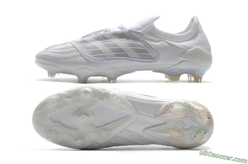 Adidas Predator Archive Limited Edition FG Firm Ground Soccer Cleats - White/Gold 0