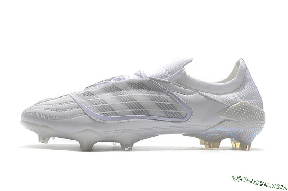 Adidas Predator Archive Limited Edition FG Firm Ground Soccer Cleats - White/Gold 2