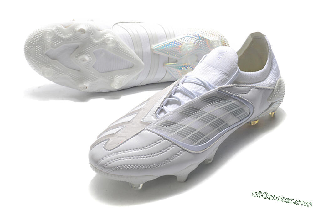 Adidas Predator Archive Limited Edition FG Firm Ground Soccer Cleats - White/Gold 3