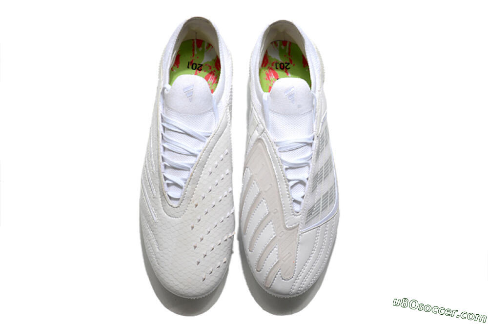 Adidas Predator Archive Limited Edition FG Firm Ground Soccer Cleats - White/Gold 7