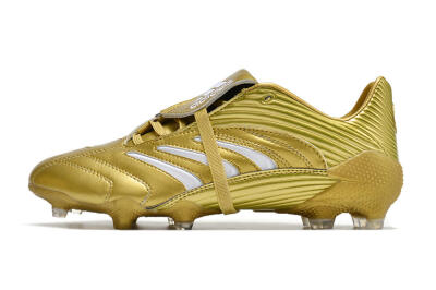 Adidas Predator Absolute 20 FG Firm Ground Soccer Cleats - Gold/White