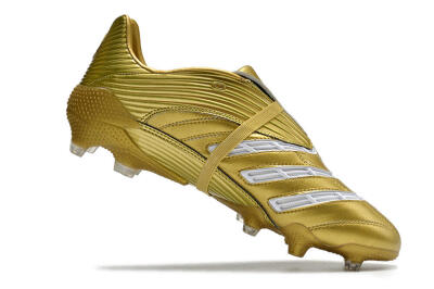 Adidas Predator Absolute 20 FG Firm Ground Soccer Cleats - Gold/White