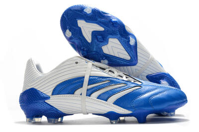 Adidas Predator Absolute 20 FG Firm Ground Soccer Cleats - Blue/White