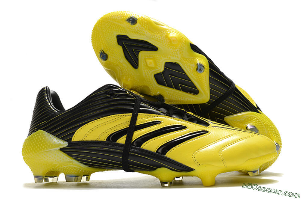 Adidas Predator Absolute 20 FG Firm Ground Soccer Cleats - Yellow/Black 1