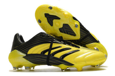 Adidas Predator Absolute 20 FG Firm Ground Soccer Cleats - Yellow/Black