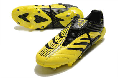 Adidas Predator Absolute 20 FG Firm Ground Soccer Cleats - Yellow/Black