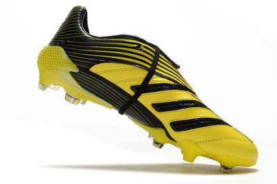 Adidas Predator Absolute 20 FG Firm Ground Soccer Cleats - Yellow/Black