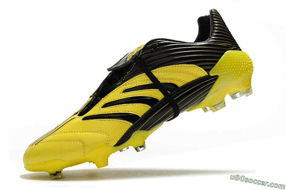 Adidas Predator Absolute 20 FG Firm Ground Soccer Cleats - Yellow/Black 5