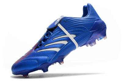 Adidas Predator Absolute 20 FG Firm Ground Soccer Cleats - Blue/White