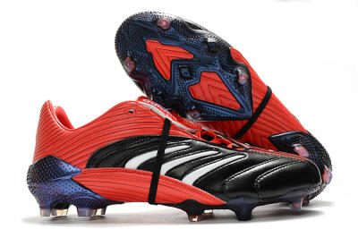 Adidas Predator Absolute 20 FG Firm Ground Soccer Cleats - Black/Red/White