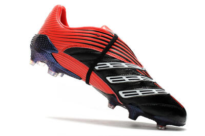 Adidas Predator Absolute 20 FG Firm Ground Soccer Cleats - Black/Red/White