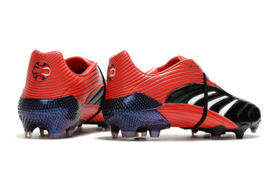 Adidas Predator Absolute 20 FG Firm Ground Soccer Cleats - Black/Red/White