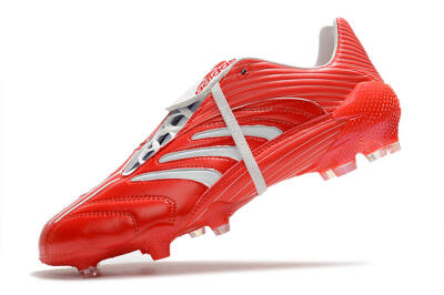Adidas Predator Absolute 20 FG Firm Ground Soccer Cleats - Red/White