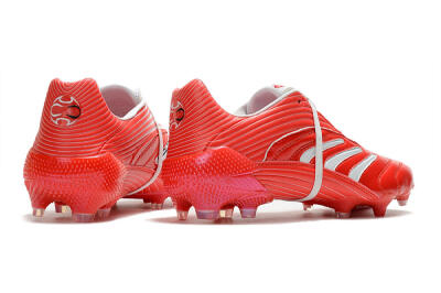 Adidas Predator Absolute 20 FG Firm Ground Soccer Cleats - Red/White