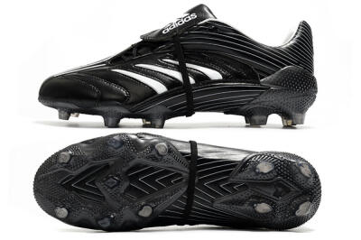 Adidas Predator Absolute 20 FG Firm Ground Soccer Cleats - Black/White