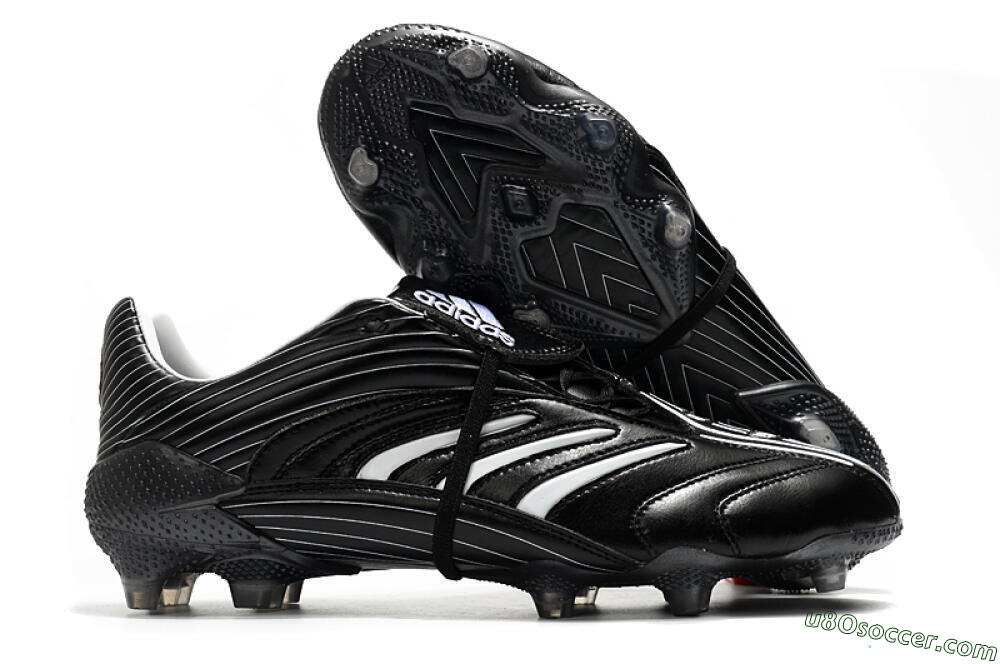 Adidas Predator Absolute 20 FG Firm Ground Soccer Cleats - Black/White 1