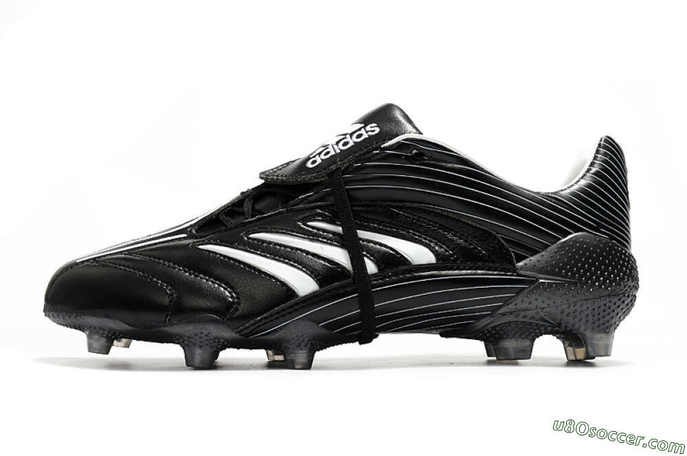 Adidas Predator Absolute 20 FG Firm Ground Soccer Cleats - Black/White 2