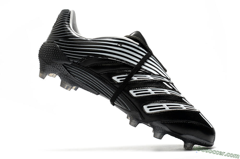 Adidas Predator Absolute 20 FG Firm Ground Soccer Cleats - Black/White 4