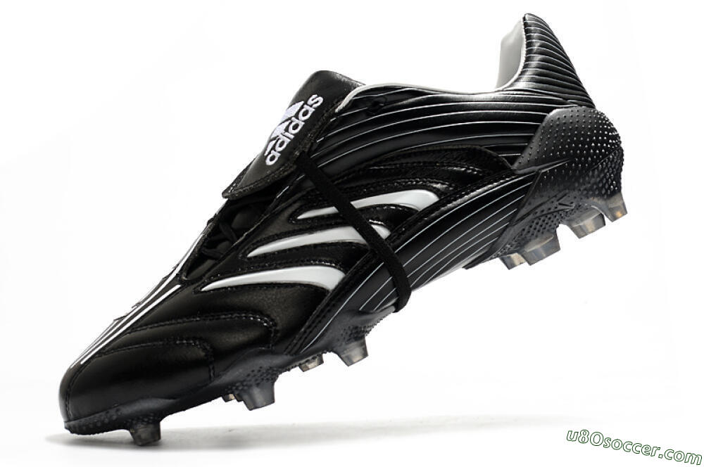 Adidas Predator Absolute 20 FG Firm Ground Soccer Cleats - Black/White 5