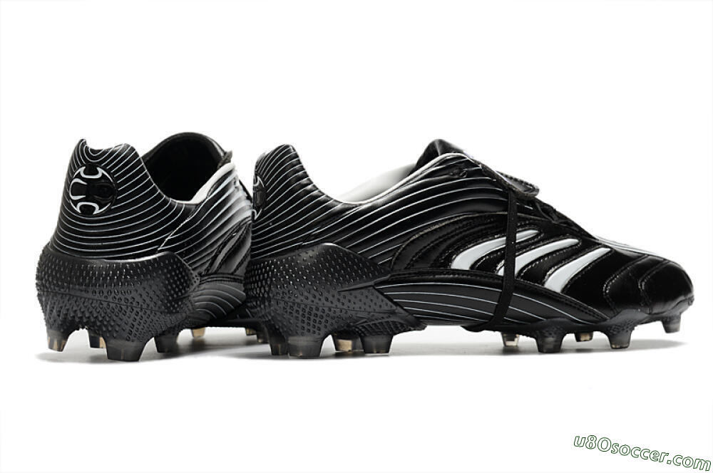 Adidas Predator Absolute 20 FG Firm Ground Soccer Cleats - Black/White 6