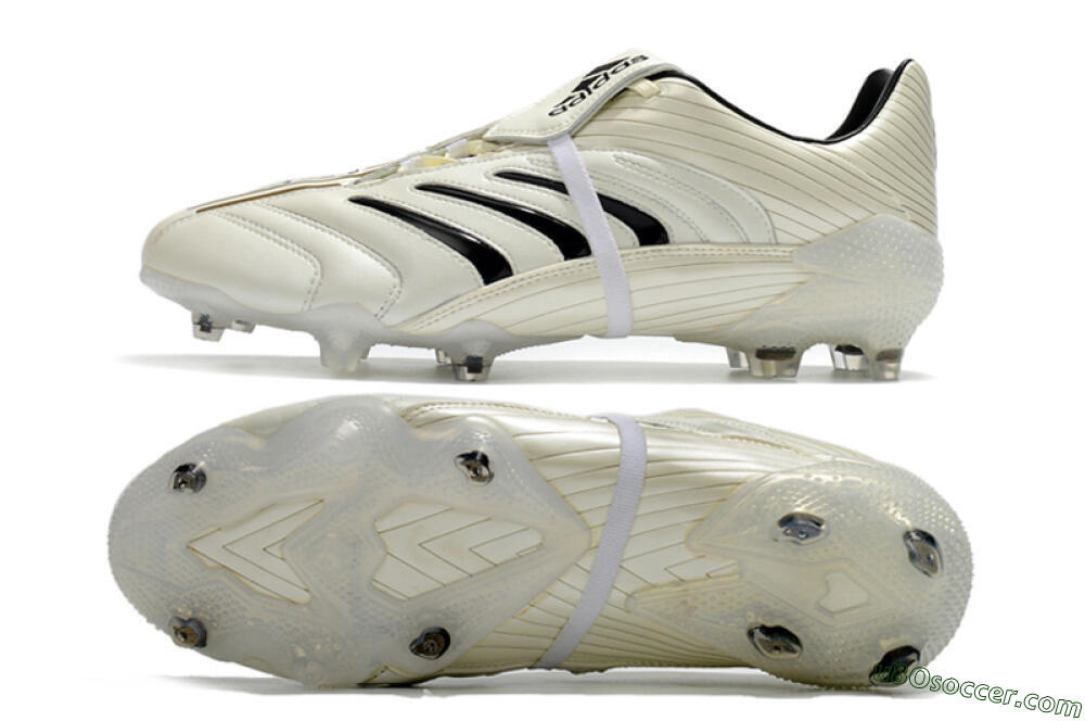 Adidas Predator Absolute 20 FG Firm Ground Soccer Cleats - White/Black 0