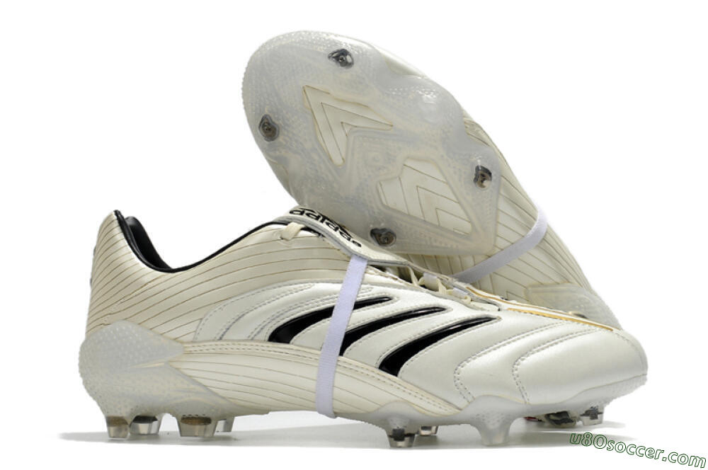 Adidas Predator Absolute 20 FG Firm Ground Soccer Cleats - White/Black 1