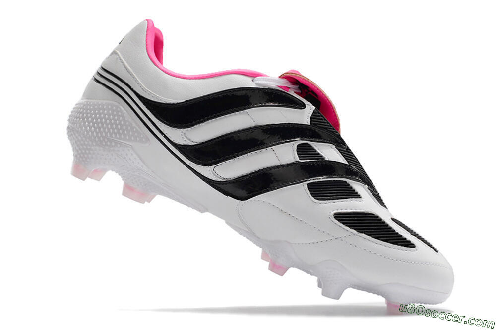Adidas Predator Precision Archive Pack FG Firm Ground Soccer Cleats - White/Black/Pink 4