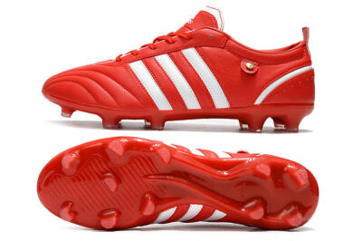 Adidas Adipure FG Firm Ground Soccer Cleats - Red/White