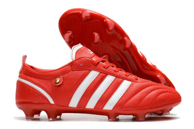 Adidas Adipure FG Firm Ground Soccer Cleats - Red/White