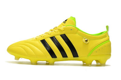 Adidas Adipure FG Firm Ground Soccer Cleats - Yellow/Black