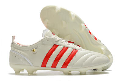 Adidas Adipure FG Firm Ground Soccer Cleats - Beige/Red