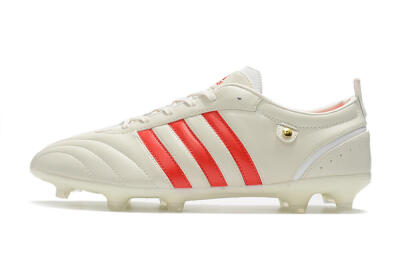 Adidas Adipure FG Firm Ground Soccer Cleats - Beige/Red