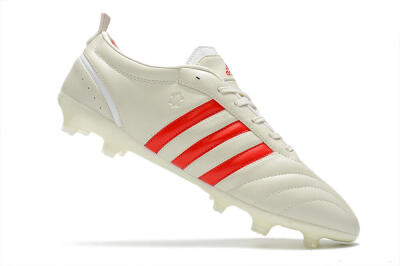 Adidas Adipure FG Firm Ground Soccer Cleats - Beige/Red