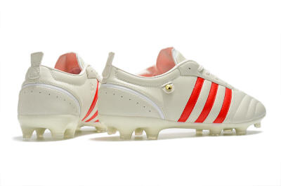 Adidas Adipure FG Firm Ground Soccer Cleats - Beige/Red