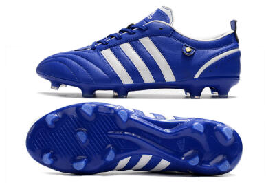 Adidas Adipure FG Firm Ground Soccer Cleats - Blue/White