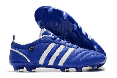 Adidas Adipure FG Firm Ground Soccer Cleats - Blue/White