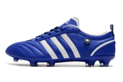 Adidas Adipure FG Firm Ground Soccer Cleats - Blue/White