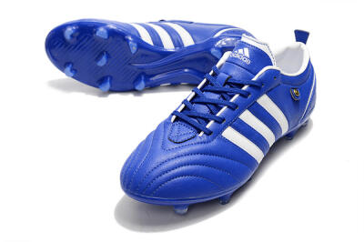 Adidas Adipure FG Firm Ground Soccer Cleats - Blue/White