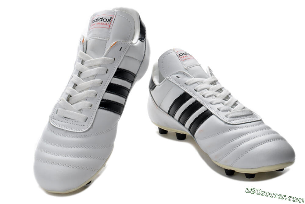 Adidas Copa Mundial Made in Germany FG Firm Ground Soccer Cleats - White/Black 3