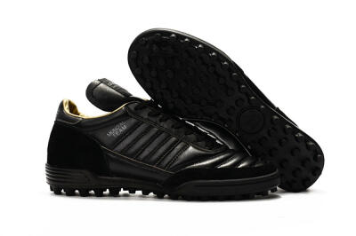 Adidas Copa Mundial Team Astro TF Artificial Turf Soccer Shoes - Black/White