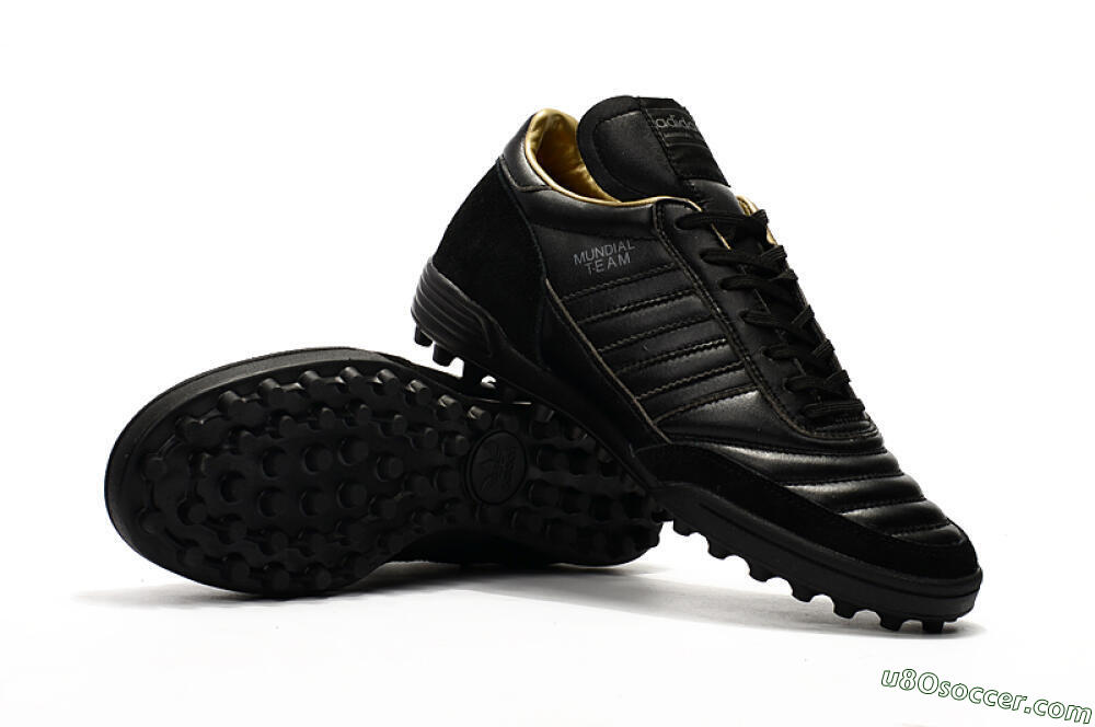 Adidas Copa Mundial Team Astro TF Artificial Turf Soccer Shoes - Black/White 4