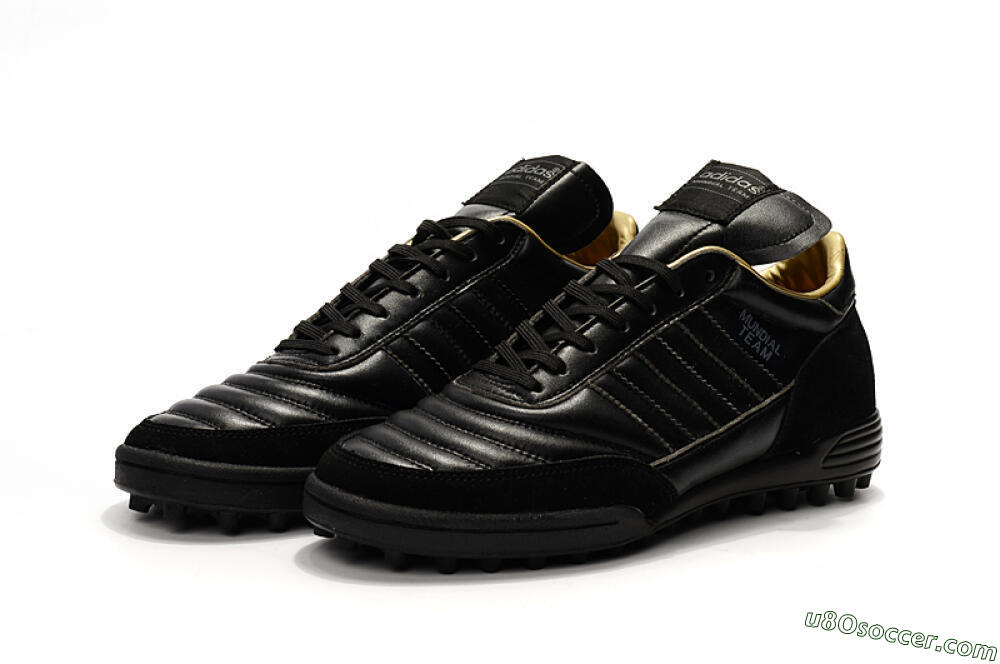 Adidas Copa Mundial Team Astro TF Artificial Turf Soccer Shoes - Black/White 5