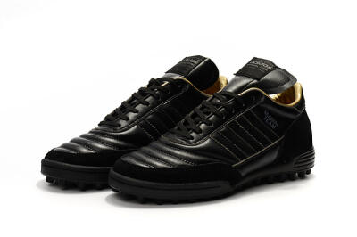 Adidas Copa Mundial Team Astro TF Artificial Turf Soccer Shoes - Black/White